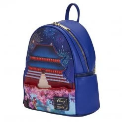 Disney Mulan Castle Light Up Loungefly Mini Backpack Accessories