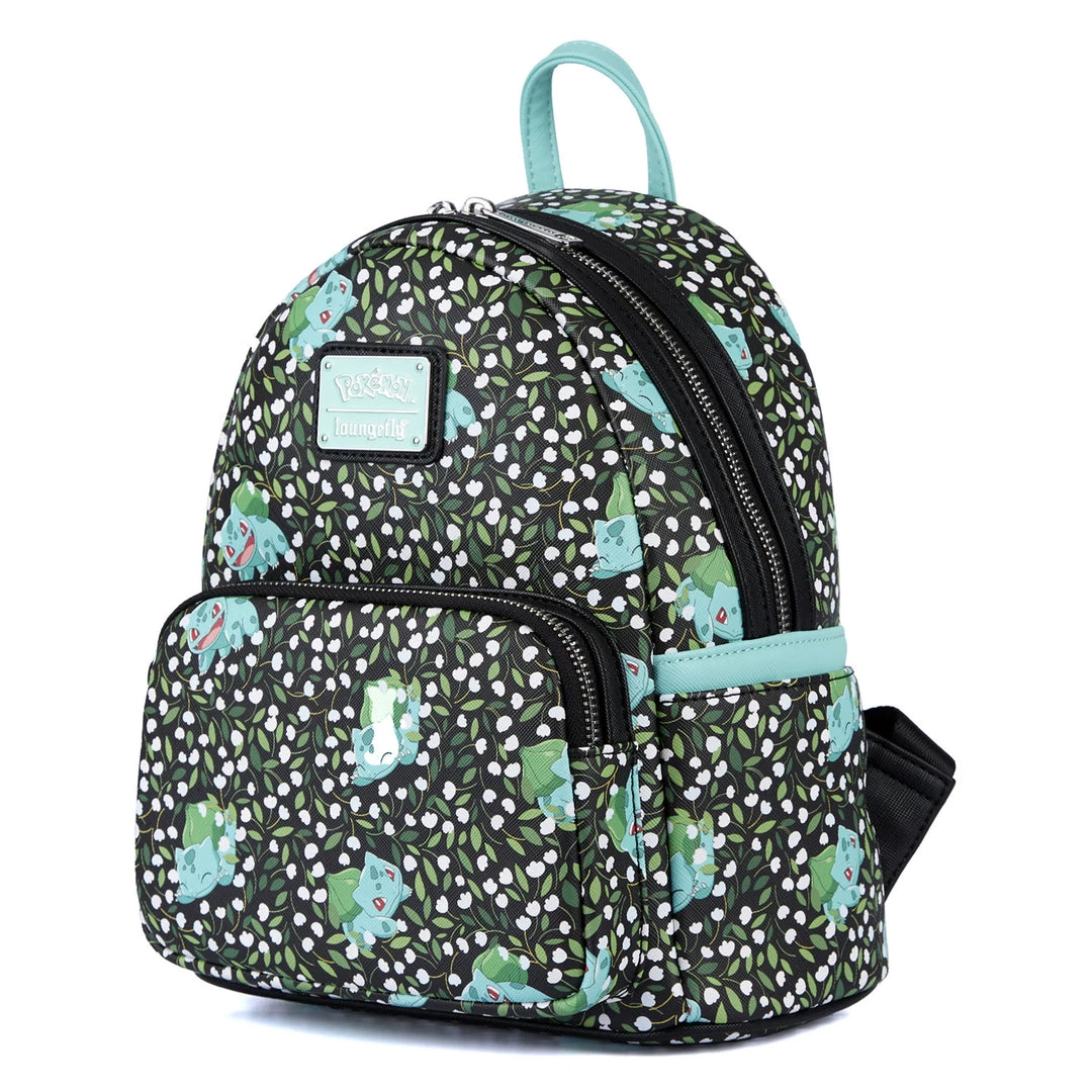 Pokemon Bulbasaur AOP Loungefly Mini Backpack 5 Pokemon Bulbasaur AOP Loungefly Mini Backpack