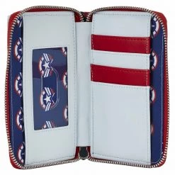Loungefly Marvel Falcon Captain America Cosplay Ziparound Wallet