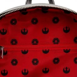 Star Wars Trilogy 2 Triple Pocket Loungefly Mini Backpack Accessories 10 Star Wars Trilogy 2 Triple Pocket Loungefly Mini Backpack Accessories