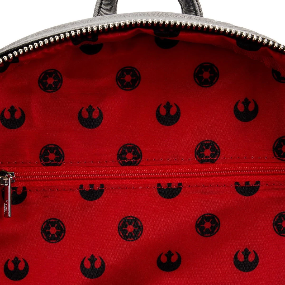 Star Wars Trilogy 2 Triple Pocket Loungefly Mini Backpack Accessories 6 Star Wars Trilogy 2 Triple Pocket Loungefly Mini Backpack Accessories
