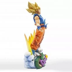 Entertainment Earth Dragon Ball Z Super Master Stars Diorama Super Saiyan Goku Figure (Brush Ver.)