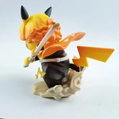Mily Pokemon × Demon Slayer Thunder Breathing Pikachu 3rd Party Figure