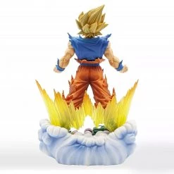 Entertainment Earth Dragon Ball Z Super Master Stars Diorama Super Saiyan Goku Figure (Brush Ver.)