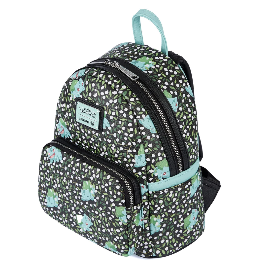 Pokemon Bulbasaur AOP Loungefly Mini Backpack 7 Pokemon Bulbasaur AOP Loungefly Mini Backpack