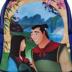 Disney Mulan Castle Light Up Loungefly Mini Backpack Accessories