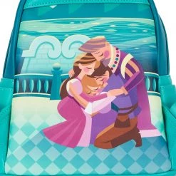 Disney Tangled Princess Castle Loungefly Mini Backpack Accessories