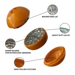 Mily Accessories 4-Star Dragon Ball Orange Herbal Spice Grinder