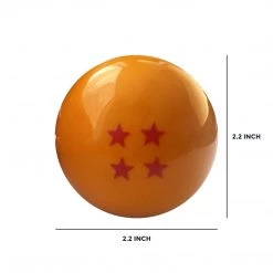 Mily Accessories 4-Star Dragon Ball Orange Herbal Spice Grinder