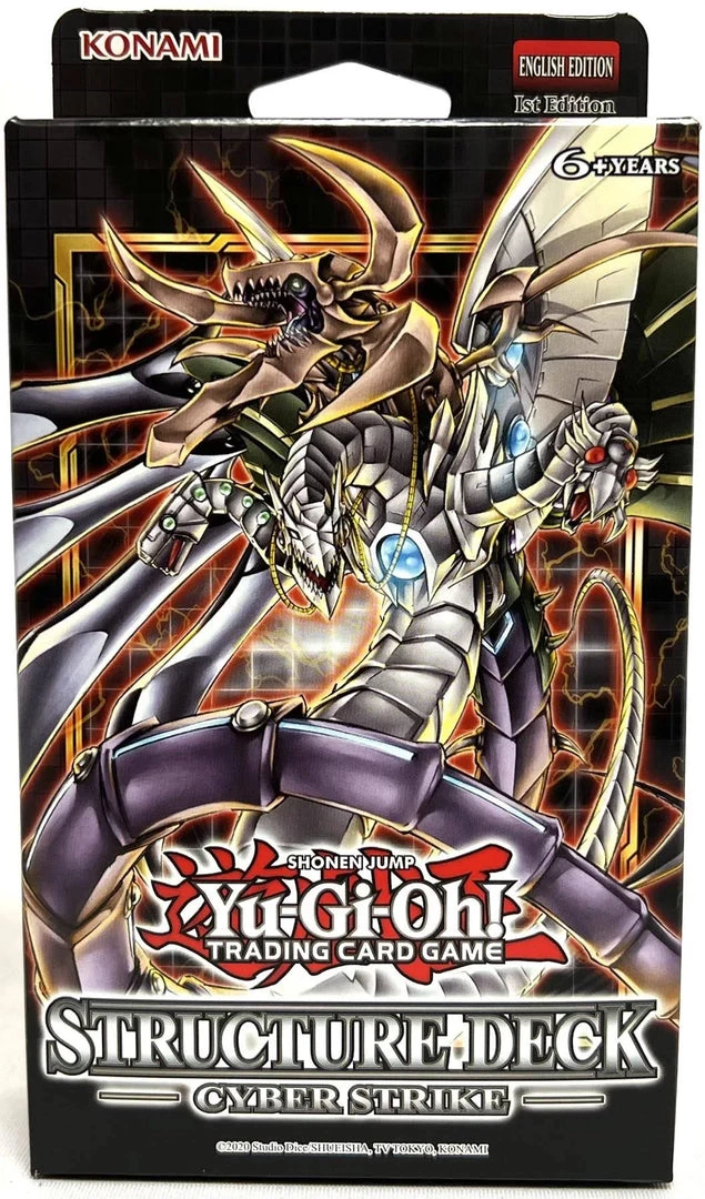 Southern Hobby Yugioh Cyber Strike Structure Deck - 1st Edition TCG 4 Southern Hobby Yugioh Cyber Strike Structure Deck - 1st Edition TCG