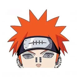 Mily Home Décor Naruto: Shippuden Pain Realistic Peeker Sticker