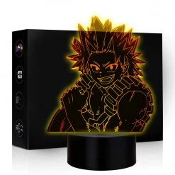 Mily My Hero Academia Red Riot Acrylic LED Lamp Figures