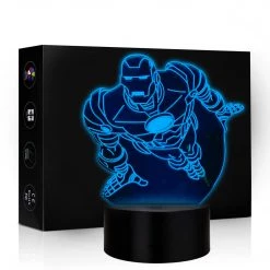 Mily Figures Marvel Iron Man Flight Acrylic LED Lamp
