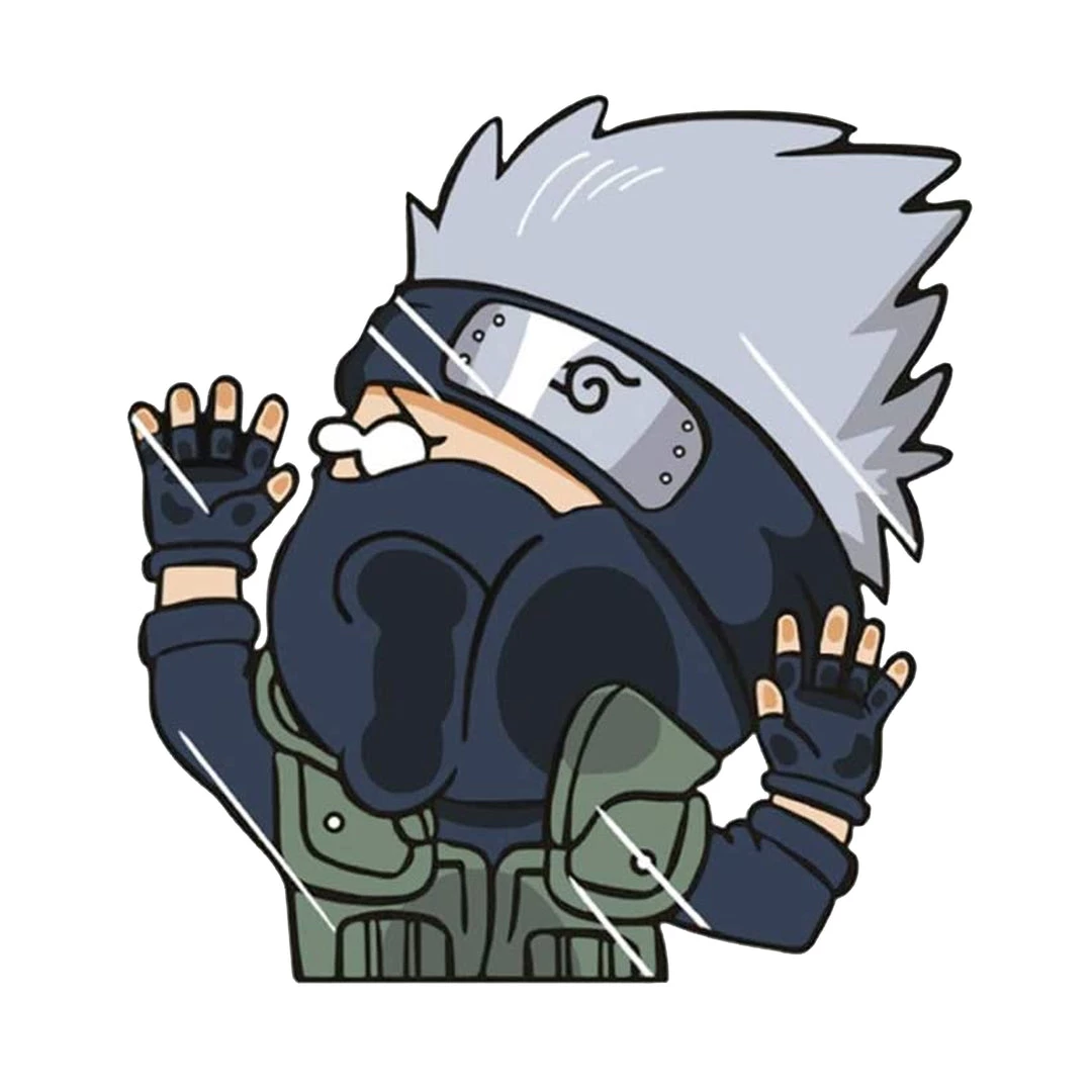 Mily Home Décor Naruto Kakashi Smoosh Sticker 3 Mily Home Décor Naruto Kakashi Smoosh Sticker