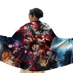 Mily Lifestyle Demon Slayer: Mugen Train Throw Blanket