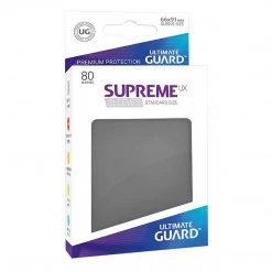 Southern Hobby Ultimate Guard Supreme UX Dark Grey Standard Card Sleeves - 80ct TCG Supplies