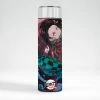 Mily Lifestyle Demon Slayer Tanjiro And Nezuko Artistic Temperature Display Thermal Bottle