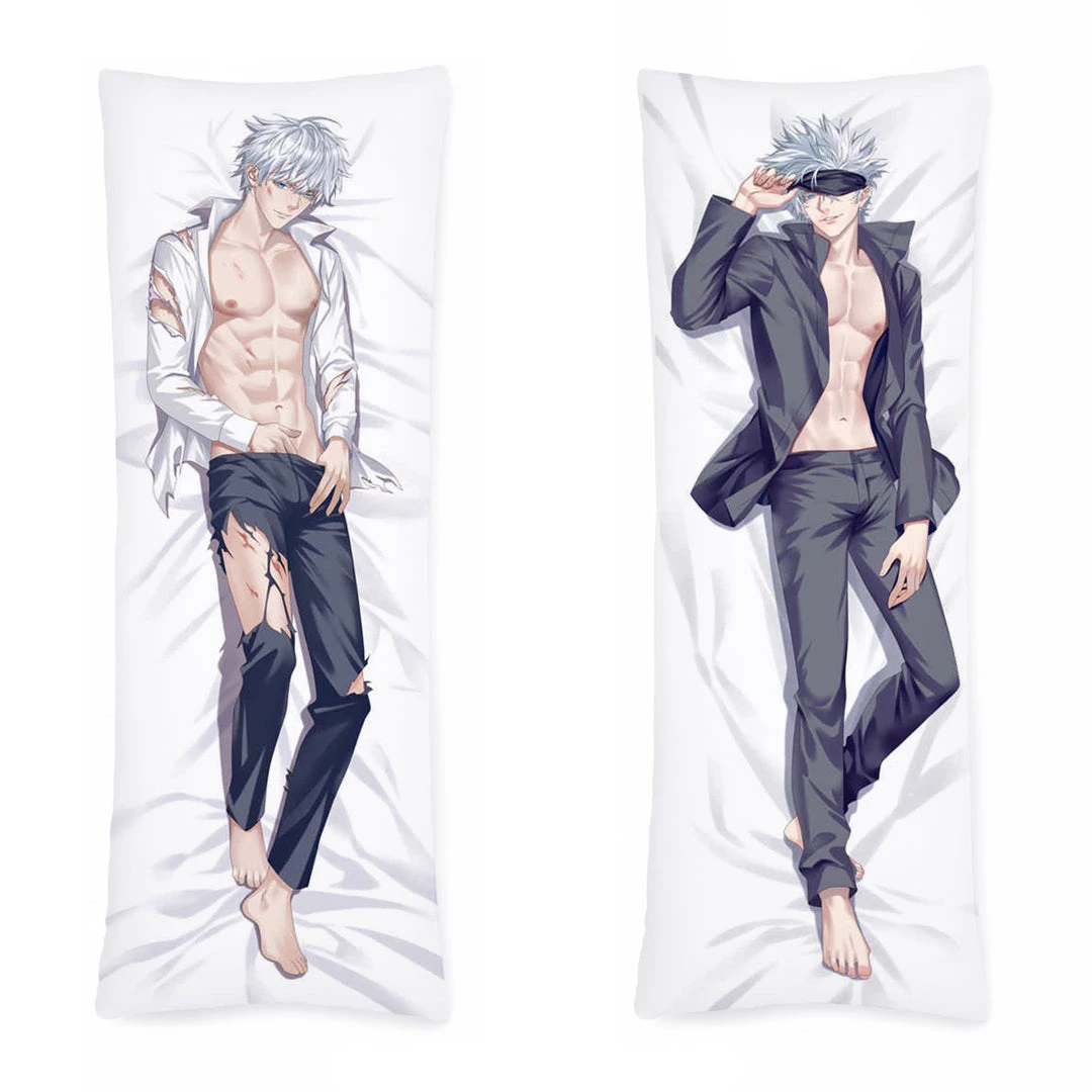 Mily Jujutsu Kaisen Gojo Satoru Body Pillow Cover 3 Mily Jujutsu Kaisen Gojo Satoru Body Pillow Cover