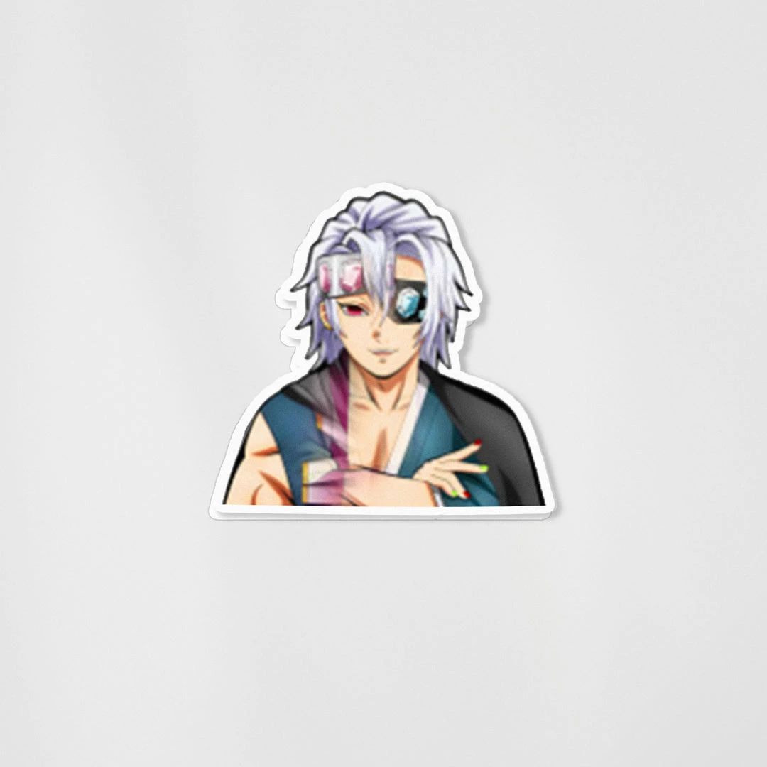 Mily Demon Slayer Tengen Entertainment District Lenticular Sticker 3 Mily Demon Slayer Tengen Entertainment District Lenticular Sticker