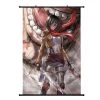 Mily Attack On Titan Mikasa 23 X 36 Inch Wall Scroll Poster Home Décor