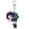 Mily Demon Slayer Tanjiro Dangle Acrylic Keychain Accessories