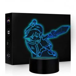 Mily Figures The Legend Of Zelda Toon Link Minish Cap Acrylic LED Lamp