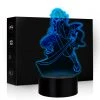 Mily Demon Slayer Giyu Battle Stance Acrylic LED Lamp 2 Mily Demon Slayer Giyu Battle Stance Acrylic LED Lamp