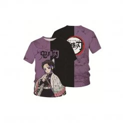 Mily Demon Slayer Shinobu Split Color Jersey Apparel