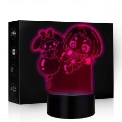 Mily Figures My Hero Academia My Melody And Uravity Acrylic LED Lamp