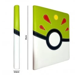 Mily Totem World Friend Ball Stitched Poke Ball Theme 9-Pocket Binder