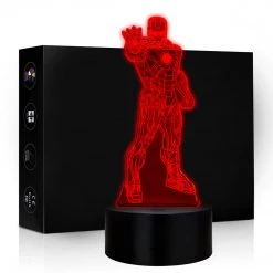 Mily Marvel Iron Man Acrylic LED Lamp Figures