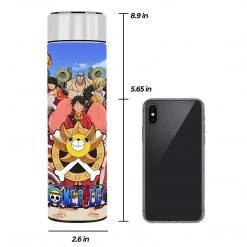 Mily One Piece Straw Hat Pirates Temperature Display Thermal Bottle Lifestyle 8 Mily One Piece Straw Hat Pirates Temperature Display Thermal Bottle Lifestyle