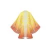 Mily Demon Slayer Zenitsu Haori Sheer Women's Robe