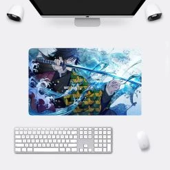 Mily TCG Supplies Demon Slayer Giyu Water Breathing Playmat 11 Mily TCG Supplies Demon Slayer Giyu Water Breathing Playmat