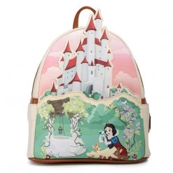 Disney Snow White Castle Series Loungefly Mini Backpack