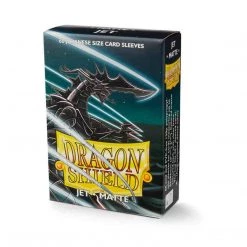 Hot Topic TCG Supplies DRAGON SHIELD SLEEVES: JAPANESE MATTE JET - 60CT