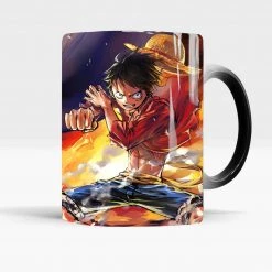 Mily One Piece Three Brothers Heat Reveal Mug Lifestyle