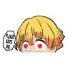 Mily Home Décor Demon Slayer Zenitsu Heart Eyes Peeker Sticker