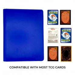 Mily TCG Supplies Totem World Blue Stitched 9-Pocket Binder