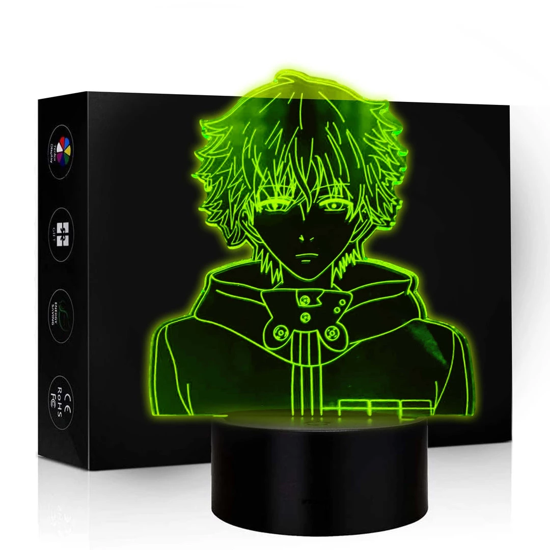 Mily Tokyo Ghoul Ken Kaneki Unmasked Acrylic LED Lamp Figures 3 Mily Tokyo Ghoul Ken Kaneki Unmasked Acrylic LED Lamp Figures