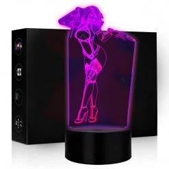 Mily Figures Mortal Kombat Mileena Unmasked Acrylic LED Lamp