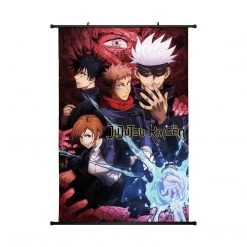 Mily Jujutsu Kaisen Anime Promo 23 X 36 Inch Wall Scroll Poster