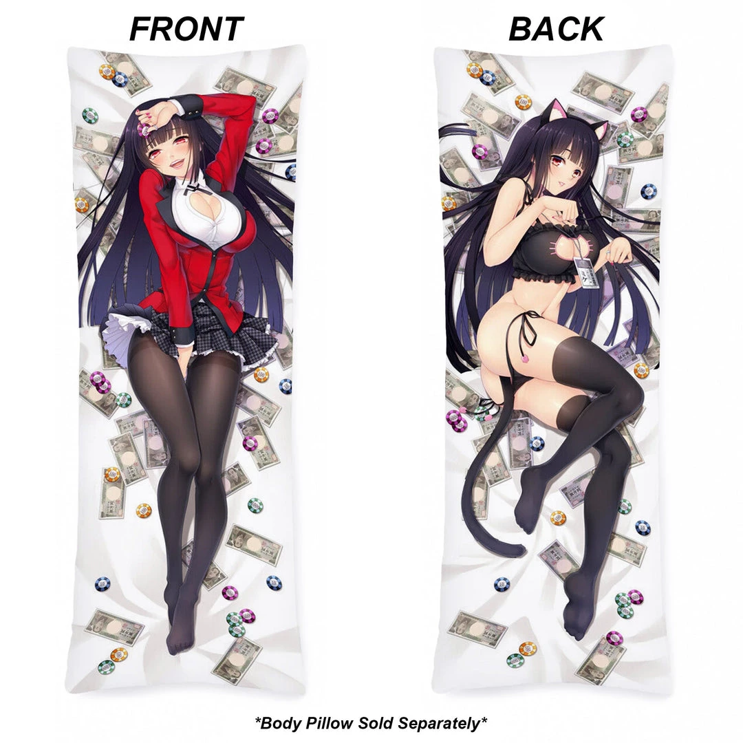 Mily Kakegurui Yumeko Jabami Neko Body Pillow Cover Lifestyle 5 Mily Kakegurui Yumeko Jabami Neko Body Pillow Cover Lifestyle