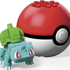 Entertainment Earth Pokemon 2022 Evergreen Poke Ball Bulbasaur Mega Construx Model Kit