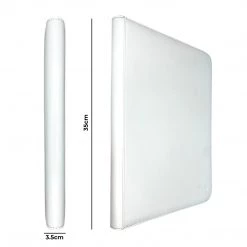 Mily Totem World White Stitched 9-Pocket Zipper Binder TCG Supplies 7 Mily Totem World White Stitched 9-Pocket Zipper Binder TCG Supplies