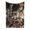 Mily Attack On Titan Season 3 Throw Blanket Lifestyle