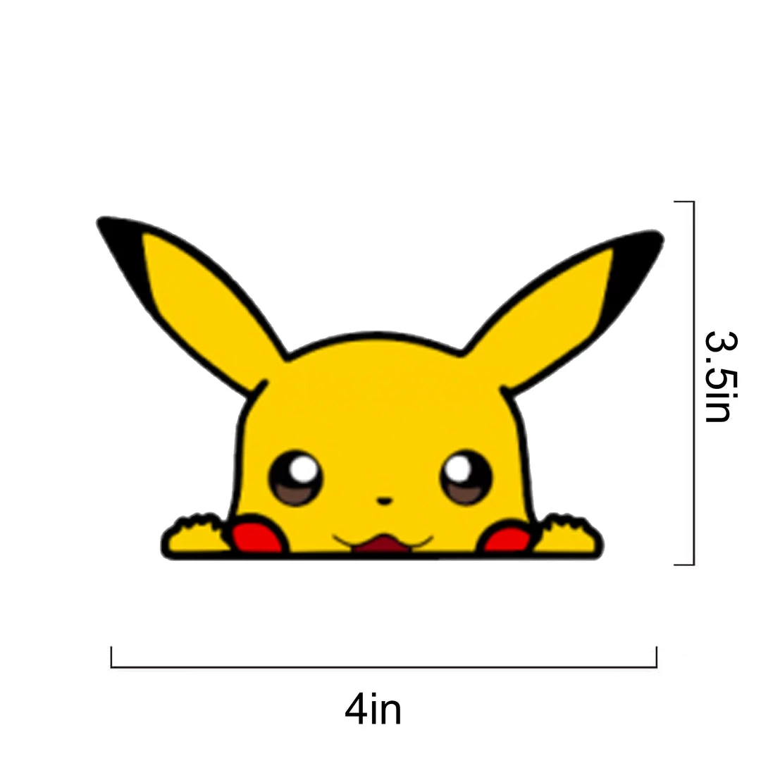 Mily Pokemon Pikachu Peeker Sticker 4 Mily Pokemon Pikachu Peeker Sticker