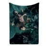 Mily Lifestyle Demon Slayer Swamp Demon Battle Throw Blanket 2 Mily Lifestyle Demon Slayer Swamp Demon Battle Throw Blanket