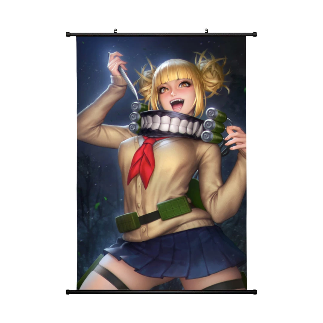 Mily My Hero Academia Himiko Toga 23 X 36 Inch Wall Scroll Poster 3 Mily My Hero Academia Himiko Toga 23 X 36 Inch Wall Scroll Poster