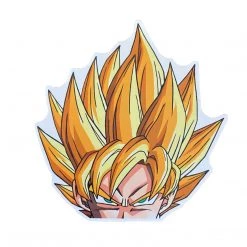 Mily Dragon Ball Super Saiyan Goku Peeker Sticker Home Décor